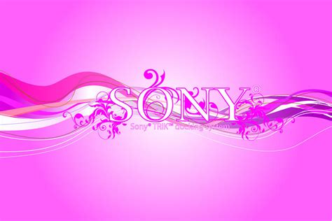 Sony Logo In Pink By Kicengkim On Deviantart