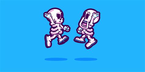 Skeleton Crew Facebook Animated  Stickers On Behance
