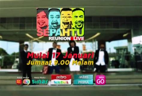 Sepahtu reunion live 2017 minggu 3. Live Streaming Sepahtu Reunion Live 2020 Minggu 4 - Hiburan