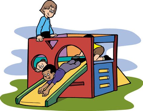 Recess Playground Clip Art