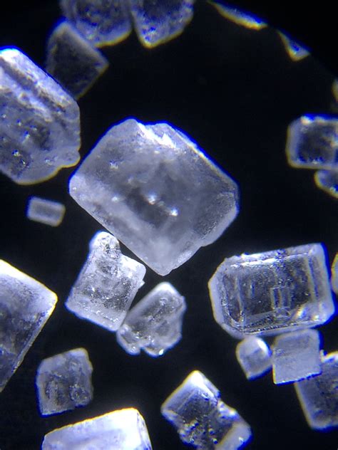 Sugar Crystals Under A Microscope Crystal Photography Microscopic