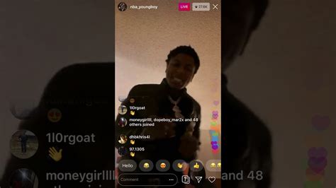 Nba Youngboy Previews New Song On Instagram Live Youtube