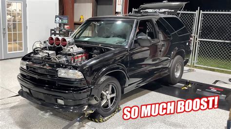 Our Ls Swapped Supercharged Blazer Hits The Dyno It Made Insane