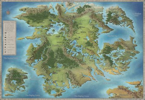 Fantasy World Map World Maps