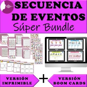 Secuencia De Eventos A Pasos Sequence Of Events Spanish S Per Bundle