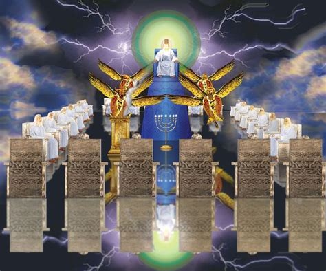 Revelation 4 And 5 Gods Throne In Heaven Lamb Worthy To Open 7 Seals