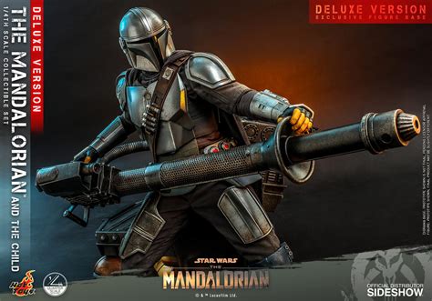 The Mandalorian And The Child Quarter Scale Deluxe Version Collectible