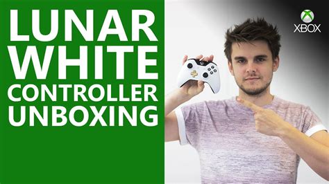 Special Edition Lunar White Wireless Controller Unboxing Xbox On