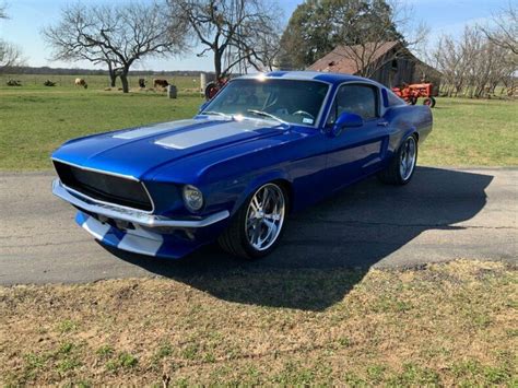 1967 Ford Mustang Daytona Blue Fastback 19655 Miles Blue Pearl Hardtop