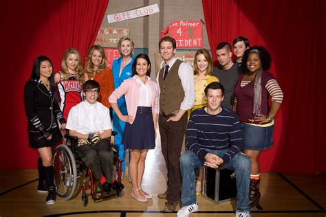 Glee Musical Comedy Drama Series On Fox Britannica