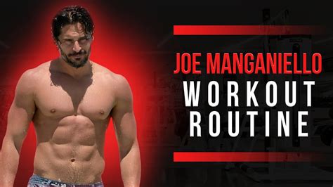 Joe Manganiello Workout Routine Guide Youtube