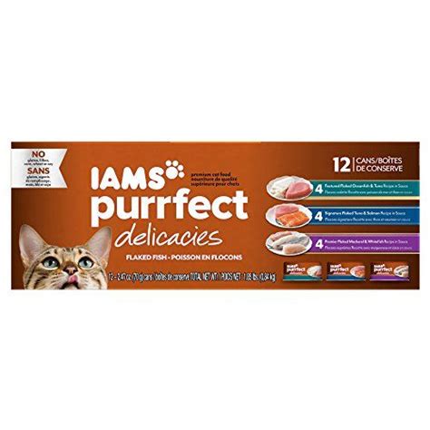 We're here to help your pet stay ready for the 'gram by keeping them at their unique best. Iams Purrfect Delicacies Flaked Adult Wet Cat Food ...