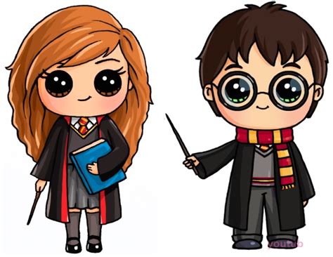 Beginners Guide To Draw Cute Harry Potter Characters