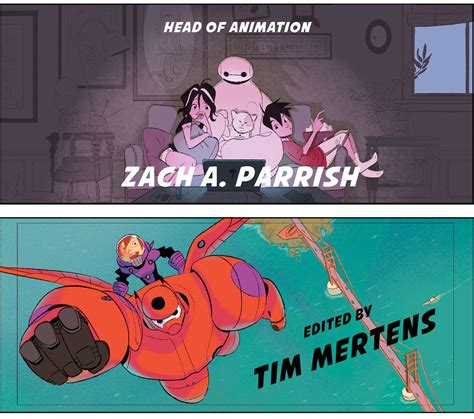 Two Comics With Cartoon Characters In The Middle One Has An Animated Character On It S Back