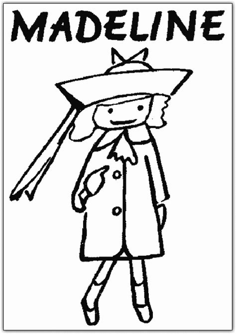 Touch device users, explore by touch or with swipe gestures. Madeline Coloring Pages | Coloring pages for kids ...