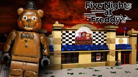 Lego Freddy Fazbears Pizza Moc Horror Game Five Nights At Freddys