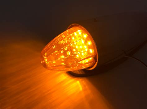 Led lights are not limited to replacement bulbs. LED Multi Volt Torpedo Roof Light Amber - TruckersToyStore.com.au