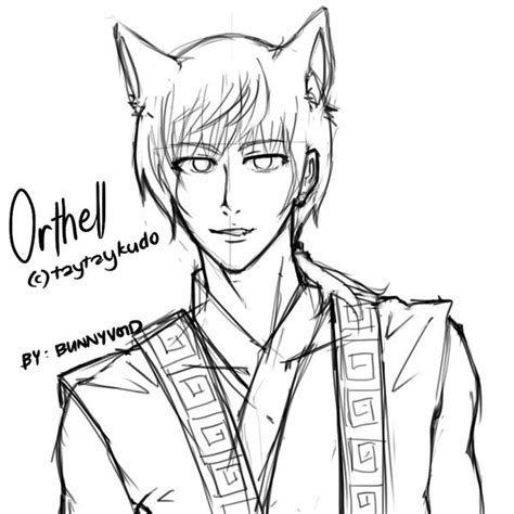 Bust Orthell Sketch By Bunnyvoid On Deviantart