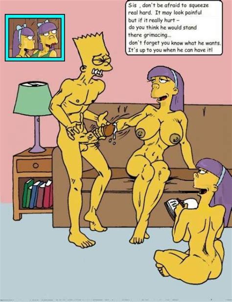 Rule 34 Bart Simpson Female Human Male Sherri Mackleberry Straight