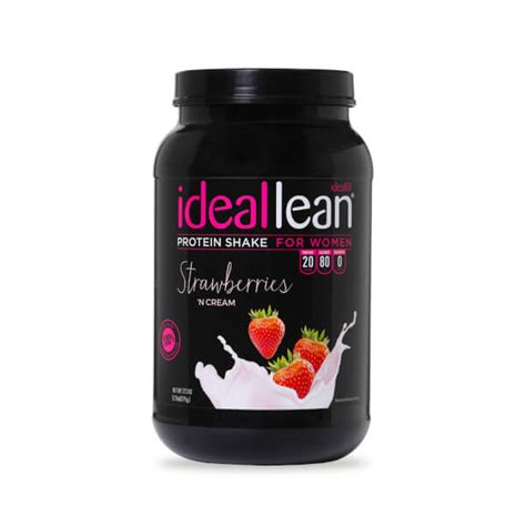 Ideallean Protein Strawberries N Cream Idealfit