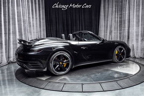 A reworked turbo six slingshots the 2017 porsche 911 turbo s from zero to 60 mph in 2.8 seconds. Used 2017 Porsche 911 Turbo S Cabriolet MSRP $207k+ Carbon ...