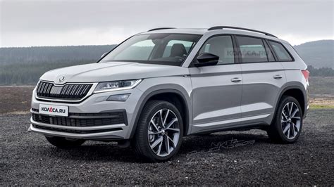 The vehicle is positioned as the largest škoda suv, above the škoda kamiq and škoda karoq. Обновлённый Skoda Kodiaq: первые изображения - КОЛЕСА.ру ...