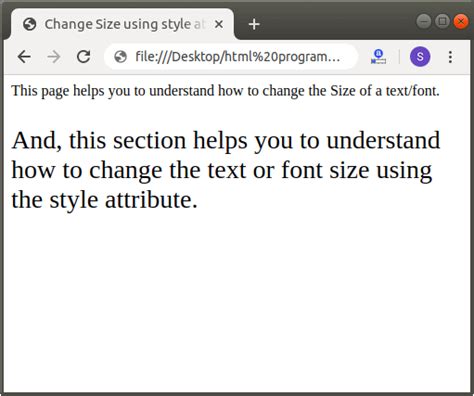 How To Set Font Size In Html Watkins Posiciente