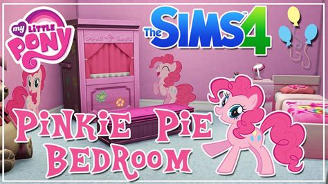My Little Pony Pinkie Pie Themed Kids Bedroom The Sims 4 Room Speed