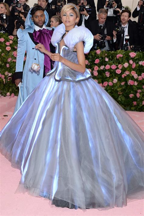 Zendaya Attends The 2019 Met Gala Celebrating Camp Notes On Fashion In