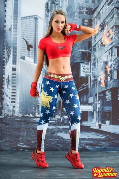 Wonder Woman Leggings Style 0401 Cute Athletic Outfits Womens