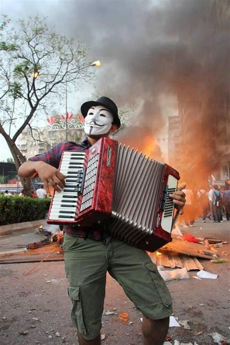 Anonymous Accordion Player The Adventures Of Accordion Guy In The
