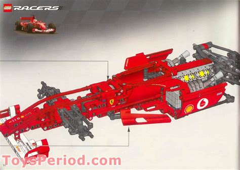 Lego 8386 Ferrari F1 Racer 110 Set Parts Inventory And Instructions