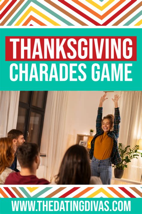 Thanksgiving Charades Printables The Dating Divas