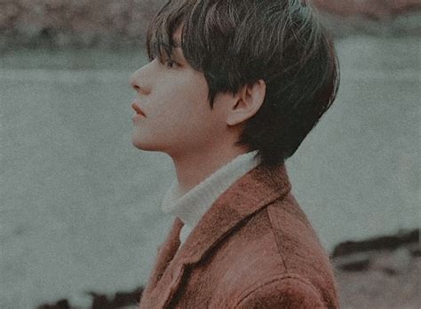 Beige Taehyung Brown Aesthetic - Kagutaba