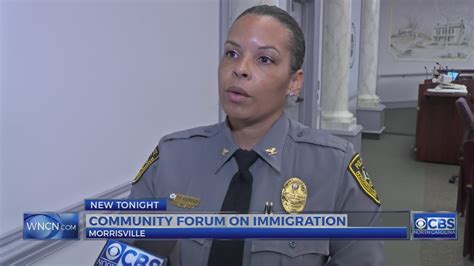 Morrisville police chief: ‘We won’t ask for papers.’ - YouTube