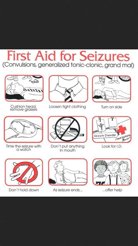 First Aid For Seizures Epilepsy First Aid Tips Seizure Disorder