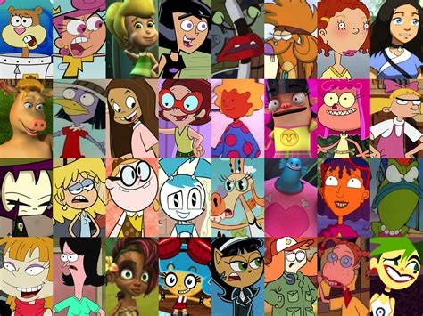 nickolodeon girls girl cartoon characters cartoon crossovers cartoon shows