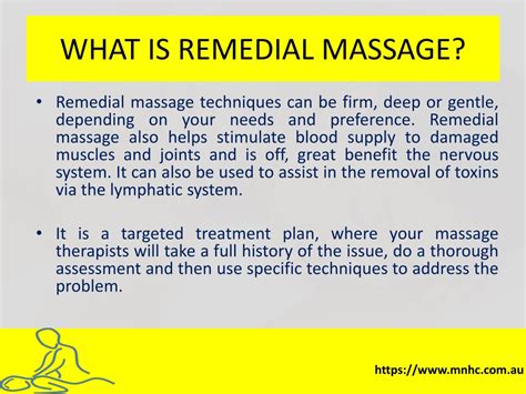 Ppt The Key Benefits Of Remedial Massage Ppt Powerpoint