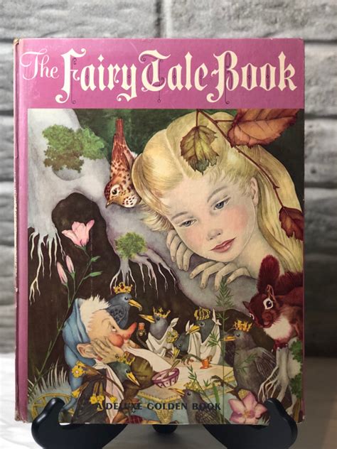 The Fairy Tale Book Vintage 1961 A Deluxe Golden Book Childrens