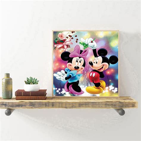 Mickey Mouse Full Round Diamond Painting