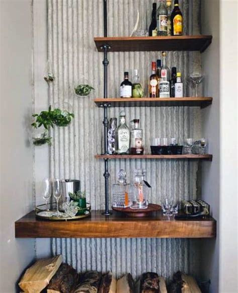 28 stylish coffee bar ideas that is every coffee lover's dream. Top 70 Best Home Mini Bar Ideas - Cool Beverage Storage Spots