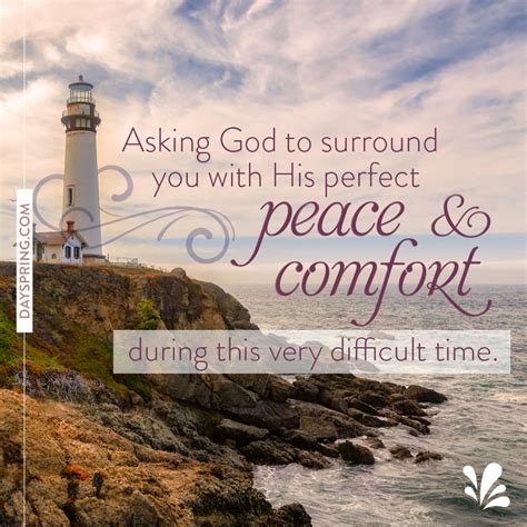 I hope reading through the above scriptures has reminded you that god loves you. Peace & Comfort | Ecards | DaySpring