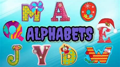 Alphabets A To Z Letters Youtube