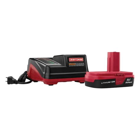 Craftsman C3 192 Volt Lithium Ion Compact Battery And Charger Starter