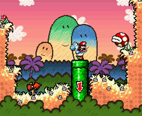 Game Review Yoshis Island Super Mario World 2 Snes