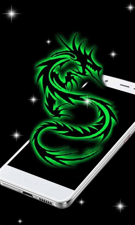 Neon Green Dragon Live Wallpaperappstore For Android