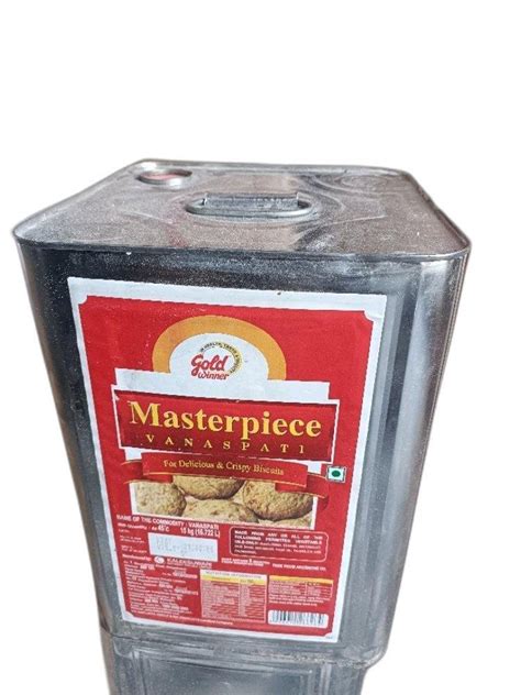 Mono Saturated Masterpiece Biscuit Vanaspati Ghee Packaging Type Tin