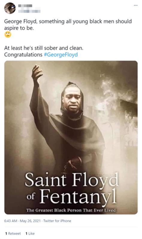 Bigots And White Supremacists Celebrate The Anniversary Of George Floyd