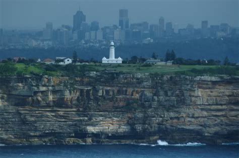 Macquarie Lighthouse Vaucluse New South Wales Australia Facing