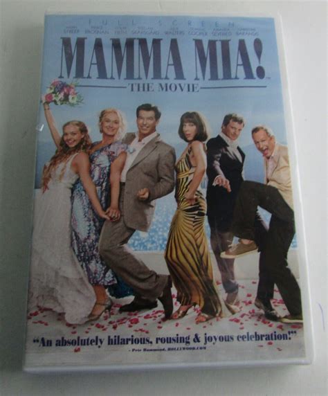 mamma mia dvd 2008 no slipcover 25195056632 ebay
